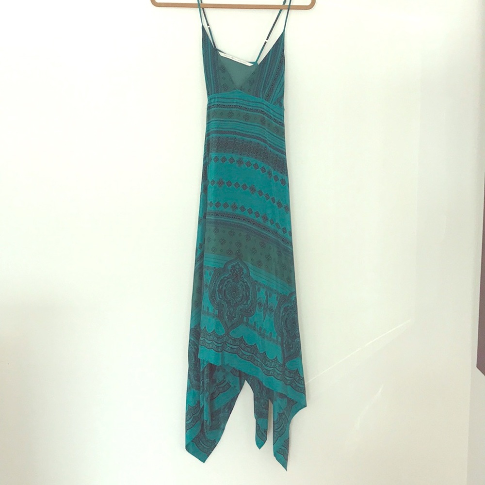 BEACH DRESS 12th St by Cynthia Vincent 100% silk